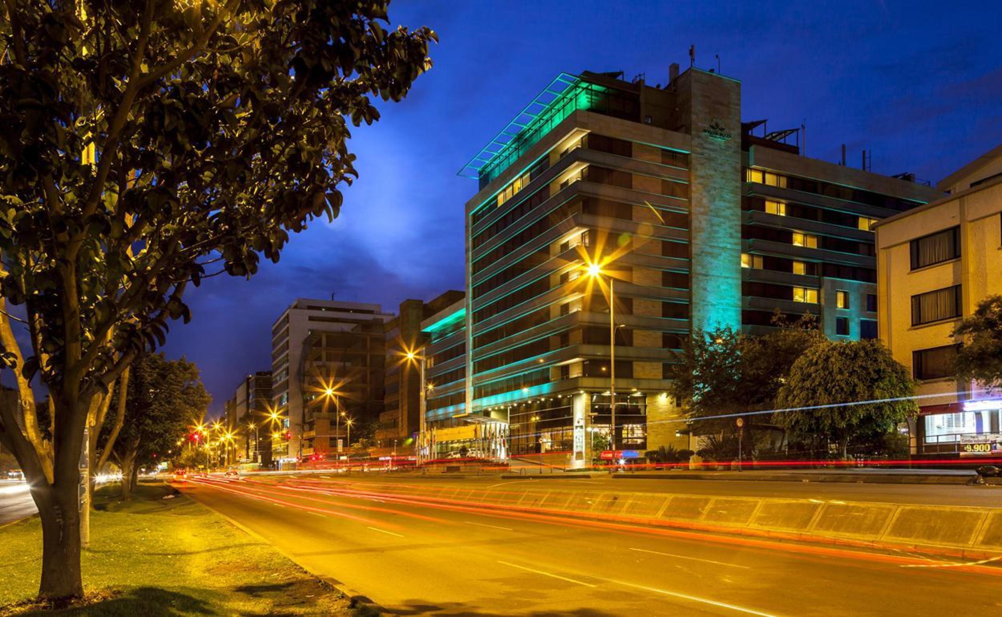 Bogota Plaza Hotel Buitenkant foto The Hilton Athens